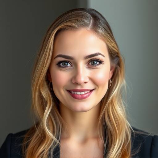 Headshot of Ava Rostova, Founder and Creative Director of Stellar Vista Studios.