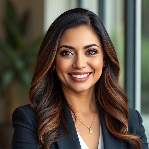 Photo of Maria Rodriguez, CEO of GreenTech Innovations